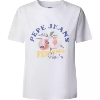 Футболка с коротким рукавом Pepe Jeans Venusa, белый