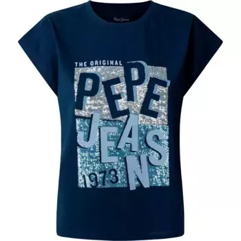 Футболка с коротким рукавом Pepe Jeans Viti, синий
