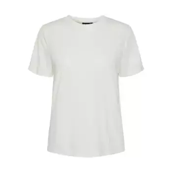 Футболка с коротким рукавом Pieces Anora, белый