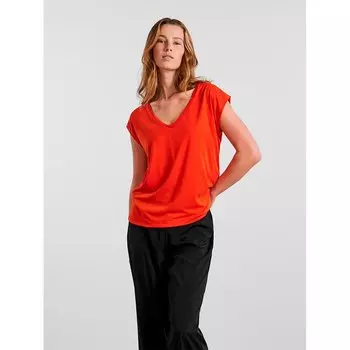Футболка с коротким рукавом Pieces Kamala, оранжевый