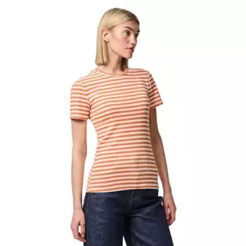 Футболка с коротким рукавом Pieces Ruka, оранжевый