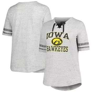 Футболка с коротким рукавом Profile Iowa Hawkeyes, серый