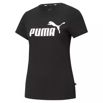 Футболка с коротким рукавом Puma Essential Logo, черный