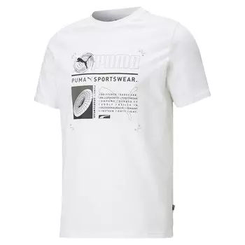 Футболка с коротким рукавом Puma Reflective, белый