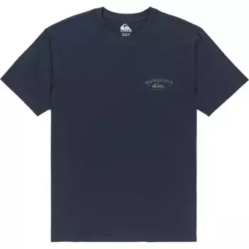 Футболка с коротким рукавом Quiksilver Anchor Lockup, синий