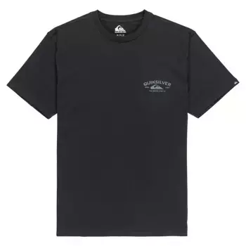 Футболка с коротким рукавом Quiksilver Anchor Lockup, черный
