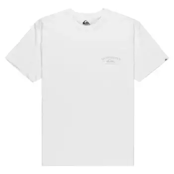 Футболка с коротким рукавом Quiksilver Anchor Lockup, белый