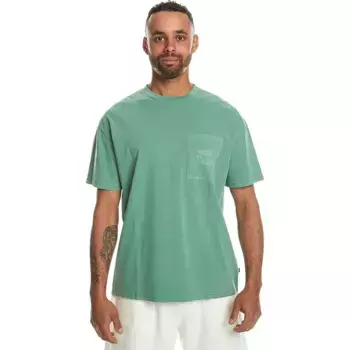 Футболка с коротким рукавом Quiksilver Blanknat Dye, зеленый