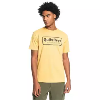 Футболка с коротким рукавом Quiksilver Border To Border, желтый