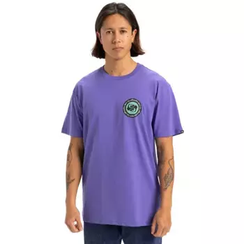 Футболка с коротким рукавом Quiksilver Circle Back, фиолетовый