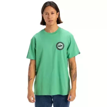 Футболка с коротким рукавом Quiksilver Circle Back, зеленый