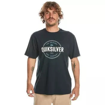 Футболка с коротким рукавом Quiksilver Circle Ups, синий
