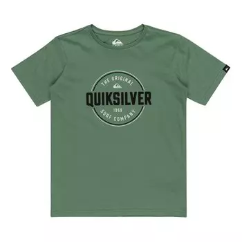 Футболка с коротким рукавом Quiksilver Circle Ups, зеленый