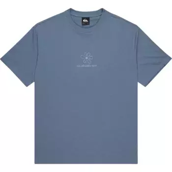 Футболка с коротким рукавом Quiksilver Cl Skipping Stones, синий