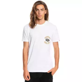 Футболка с коротким рукавом Quiksilver EQYZT06660-WBB0 Golden Hour, белый