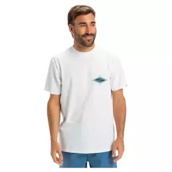 Футболка с коротким рукавом Quiksilver Ev Beach Blast, белый