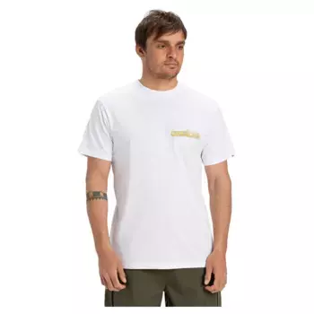 Футболка с коротким рукавом Quiksilver Ev Disconnect Effects, белый