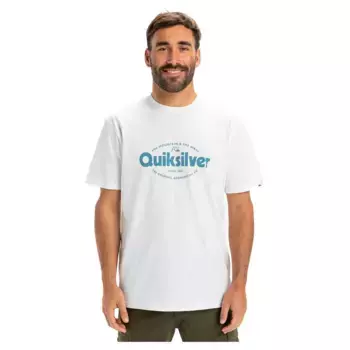 Футболка с коротким рукавом Quiksilver Ev Shape All Day, белый