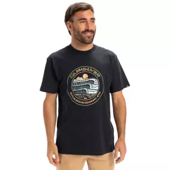 Футболка с коротким рукавом Quiksilver Ev Three Seas, синий