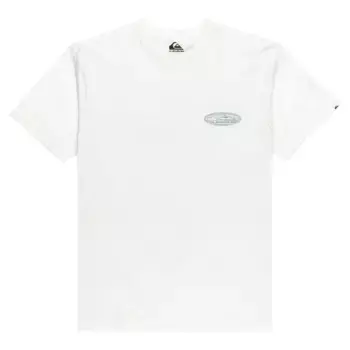 Футболка с коротким рукавом Quiksilver Evo Border Lines, белый
