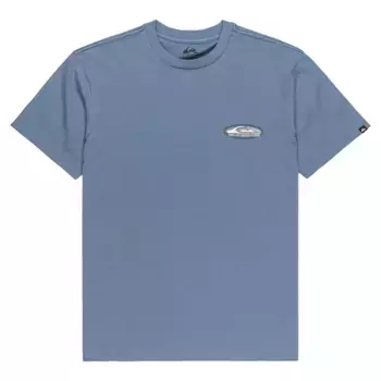 Футболка с коротким рукавом Quiksilver Evo Border Lines, синий