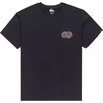 Футболка с коротким рукавом Quiksilver Evo Moon Run, черный
