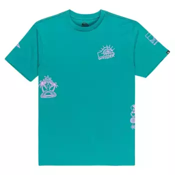 Футболка с коротким рукавом Quiksilver Evo Quik Rituals, зеленый