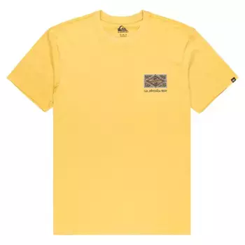 Футболка с коротким рукавом Quiksilver Evo Youth Crisis, желтый