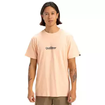 Футболка с коротким рукавом Quiksilver Fineline, розовый