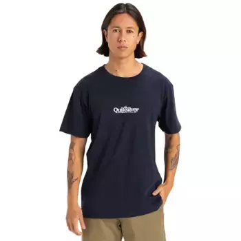 Футболка с коротким рукавом Quiksilver Fineline, синий
