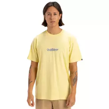 Футболка с коротким рукавом Quiksilver Fineline, желтый