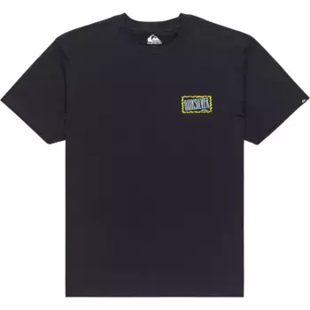 Футболка с коротким рукавом Quiksilver Gotam Foam, черный