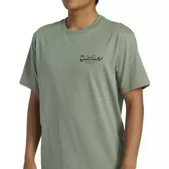 Футболка с коротким рукавом Quiksilver Island Mode, зеленый