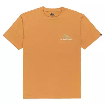 Футболка с коротким рукавом Quiksilver Light Waves, оранжевый