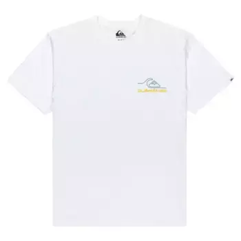 Футболка с коротким рукавом Quiksilver Light Waves, белый