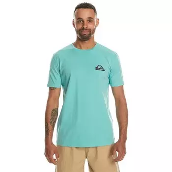 Футболка с коротким рукавом Quiksilver Mini Logo, синий