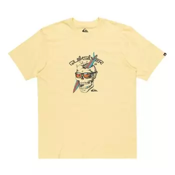 Футболка с коротким рукавом Quiksilver One Last Surf, желтый