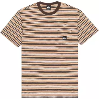 Футболка с коротким рукавом Quiksilver Onyx, коричневый