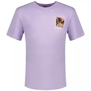 Футболка с коротким рукавом Quiksilver Poster Tee Ss, фиолетовый