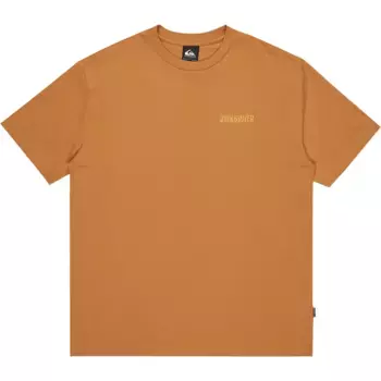 Футболка с коротким рукавом Quiksilver Pto Sun Flow, коричневый