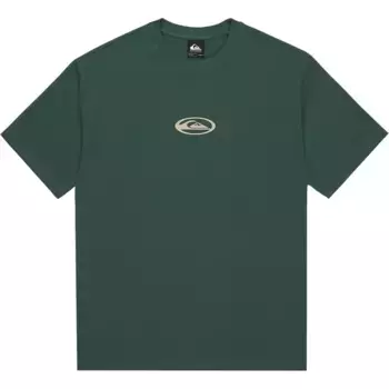 Футболка с коротким рукавом Quiksilver Pto Welcome All, зеленый
