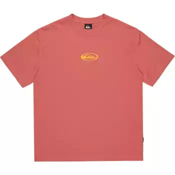 Футболка с коротким рукавом Quiksilver Pto Welcome All, красный