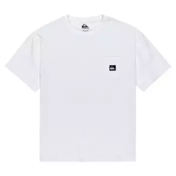 Футболка с коротким рукавом Quiksilver Salt Water Pocket, белый