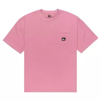 Футболка с коротким рукавом Quiksilver Salt Water Pocket, розовый
