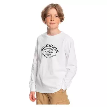 Футболка с коротким рукавом Quiksilver Script Talk EQBZT04514, белый