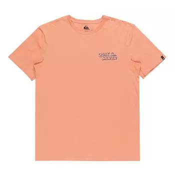 Футболка с коротким рукавом Quiksilver Shadow Knock, оранжевый