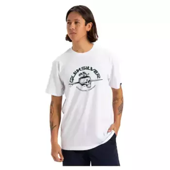 Футболка с коротким рукавом Quiksilver Skull Lines, белый