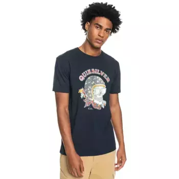 Футболка с коротким рукавом Quiksilver Skull Trooper, синий