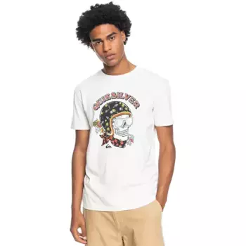 Футболка с коротким рукавом Quiksilver Skull Trooper, белый
