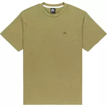 Футболка с коротким рукавом Quiksilver Slub Roundneck, зеленый